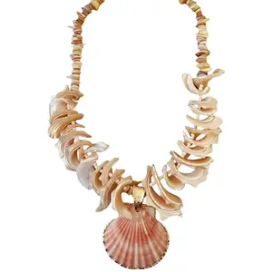 Siesta Key Shell Pendant Necklace