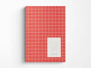 Notem VITA Journal - Medium Orange Grid