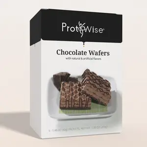 ProtiWise Chocolate Wafers | High in Protein (5ct)