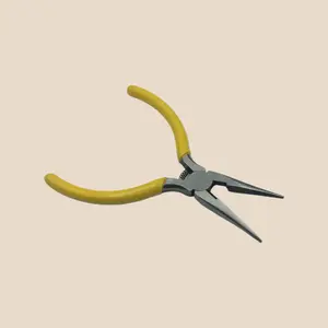 Professional 5 Inch Pliers Set Needle Nose End Cutting And Diagonal Cutting Pliers Multipurpose Hand Tools For DIY Projects