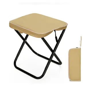 Portable Folding Fishing Stool, Lightweight Camping Stool, Outdoor Folding Stool for Fishing, Hiking, Camping, Fishing Accessories