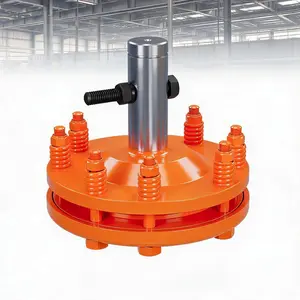 PTO slip clutch for PTO shaft, 1-3/8" PTO friction clutch, adjustable rotary cutter clutch, heavy-duty carburized steel for brush hog and farm equipment