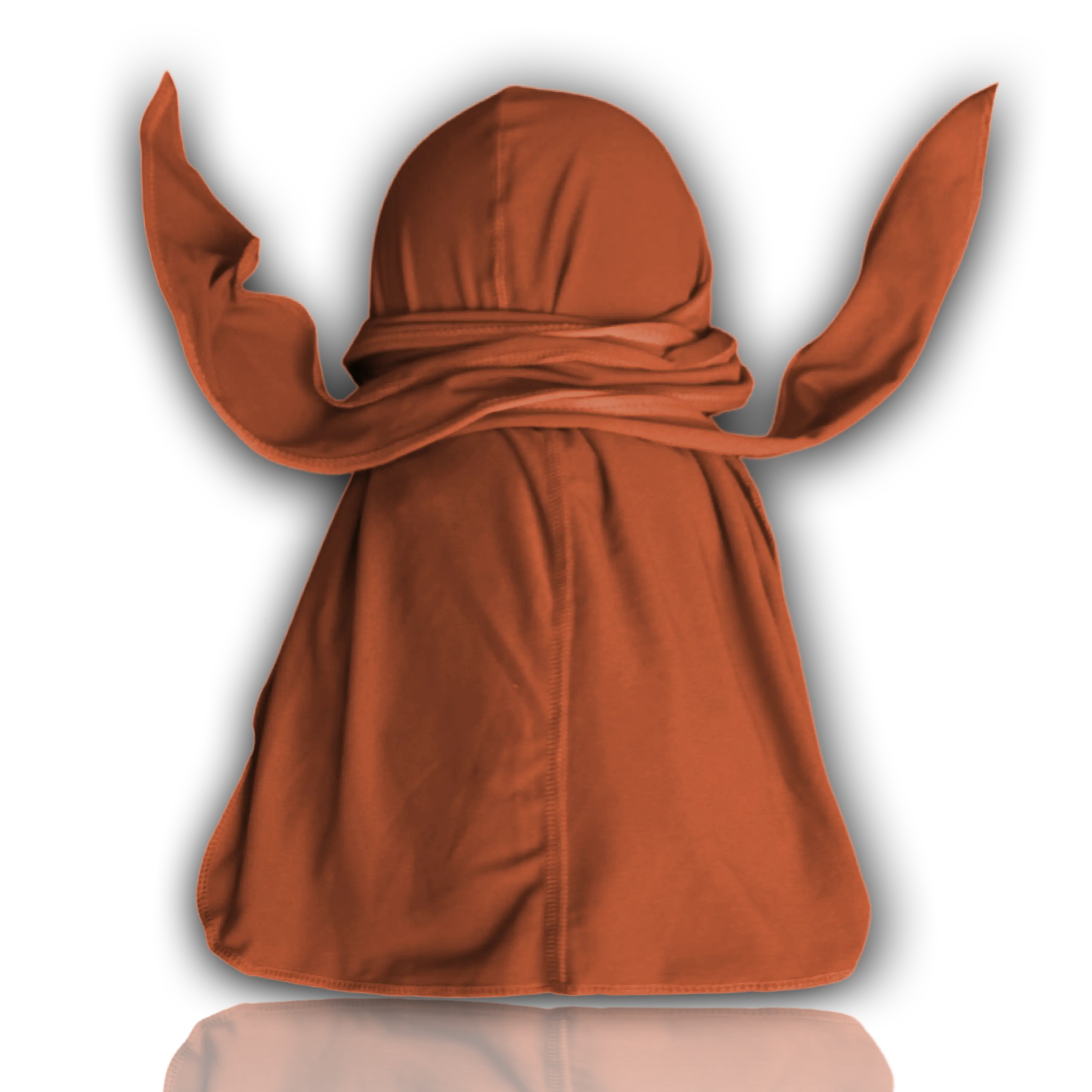 Brown Durag Satin - Menswear 360 Waves in Silky Fabric Stretchable , Breathable Design, Comfortable and, Ideal for Everyday Use wave cap mama owl