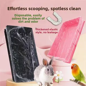 Bird/parrot plastic film covers; disposable plastic film liners; rabbit cage liner sets; dog cage liner sets; pet tray liners; toilet pee pads; cleaning mats