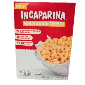 MULTIGRAIN CEREAL INCAPARINA NEW CONTAINS 8 VITAMINS ,LOW FAT & SODIUM Y GOOD SOURCE OF PROTEIN (200g)