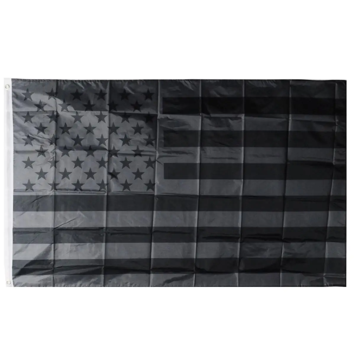 American Flag for Room Decor, Durable Portable All Black USA Flag, Party Decoration Supplies, Home Decor, Holiday Supplies, Fall Decor, Back to School