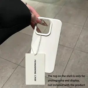 New high-end simple solid color liquid silicone suitable for Apple 16ProMax mobile phone case iPhone13 full package 14 new 12Pro soft 15Promax anti-fall protective case Shockproof Phone Cover