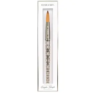 Kiara Sky Black Kolinsky Acrylic Nail Brush #16