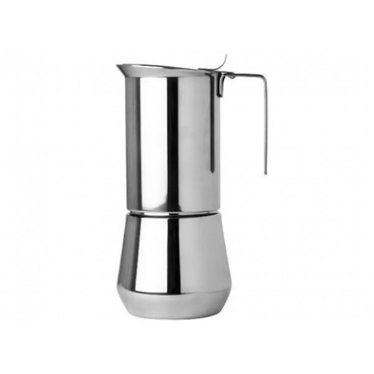 212 MAIN ILSA V14-1 Turbo Express Stainless Steel Stovetop Espresso Maker - 1-Cup Capacity, Ideal for Sports & Outdoor Camping Use, One Cup