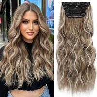 Medium Brown mixed Blonde