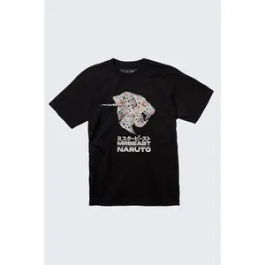 MrBeast x NARUTO Pansaheddo Tee