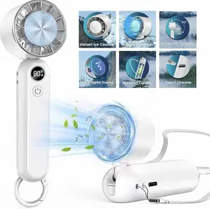 Aesthetic Top-Tier! Digital Display Ice Fan, The Perfect Summer Gift for Your Lover