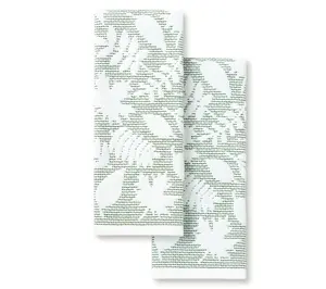 MARTHA STEWART Harvest Leaves Kitchen Towel 2-Pack Set