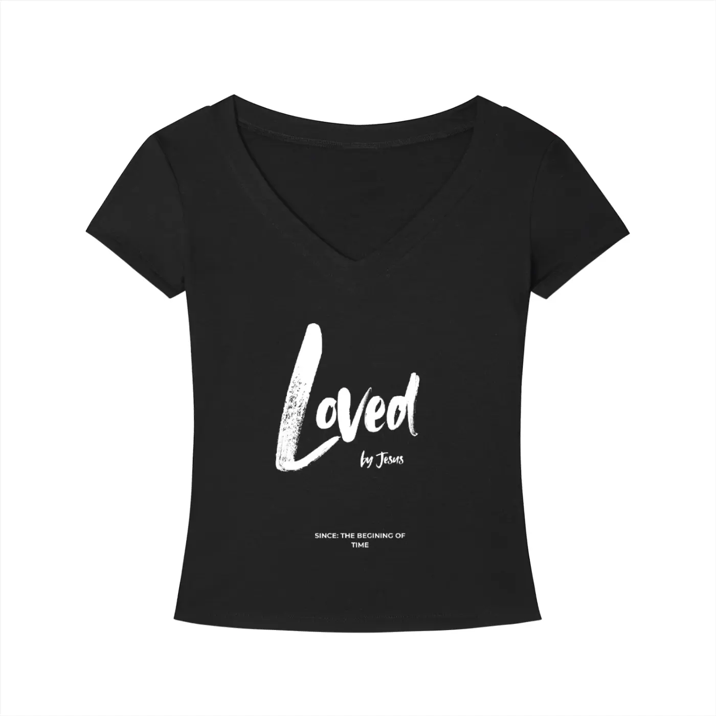 Tencel Slim Fit V-Neck T-Shirt