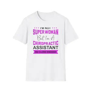 Chiropractic Assistant T-Shirt - Comfort Fit Tee for Healthcare Professionals, Chiropractor Office Gift Shirt, Casual Wear, Medical Staff
