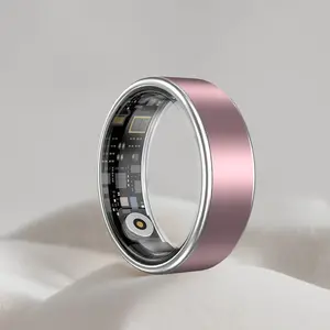 Smart Ring, Women's and Men's Smart Ring, Wearable Fitness Tracker with Sleep Tracking, Heart Rate Monitor, Health Monitoring Ring, Activity Monitoring Steps, 5-7 Days Battery Life, Suitable for iOS and Android