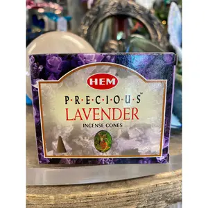 Precious Lavender HEM incense cone 10 pack