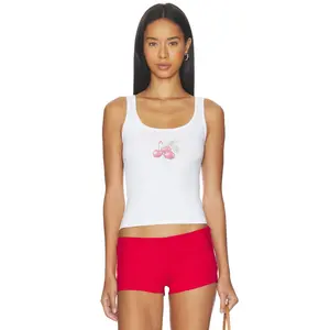 superdown Tinsley Top in White