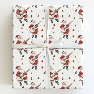 String Sleigh SantaWrap Wrapping, Holiday Gift Wrap Wrap Elegant Gift Wrap Wrapping Paper Seasonal, Gift Warp, floral wrapping paper