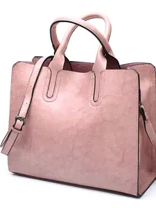 New minimalist retro portable and crossbody bucket bag tote bag suitable for daily shopping and short distance travel