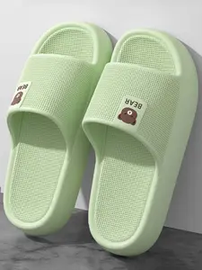 2026 New Summer Casual Home Sandals, Thick Sole Comfortable Couple Lightweight Durable Toe-Exposed Slippers, Open Toe Slides, Simple Style, Footwear