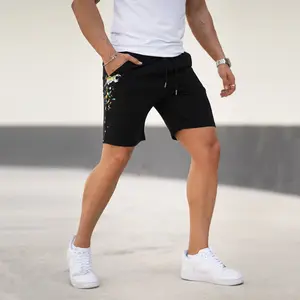 GINGTTO Men's Shorts Drawstring Elastic Waist Relaxed Fit Athletic Short Pants Men Essentials New Shorts