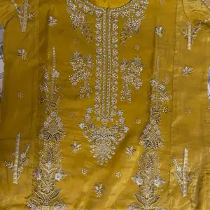 Sharers Suit with Embroidery Dupatta -