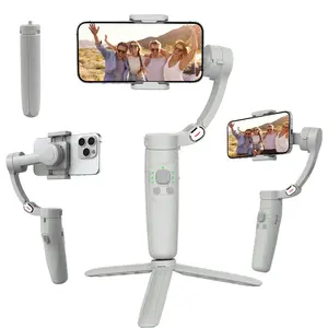 3-axis Stabilization Smartphone Gimbal, Foldable Handheld Phone Gimbal, Vlog Stabilizer, Suitable for Smartphones, Video Recording Device, Camera