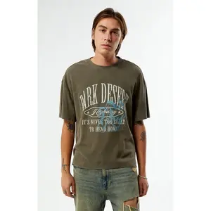 Pacsun Men's Dark Desert Waffle Knit T-Shirt