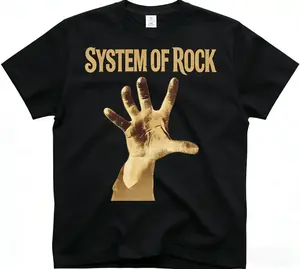 System of a Down SOFA Hand T-Shirt, Vintage Metal Band Graphic Tee, Toxicity Album Merch Shirt for Men Women, Heavy Metal Concert Top, 100% Cotton