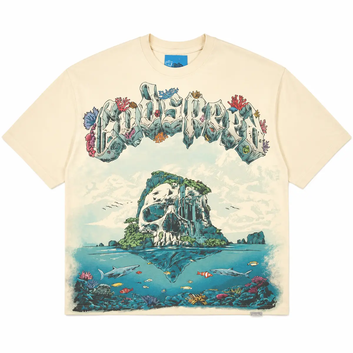 Godspeed Island II T-shirt NG (Bone)