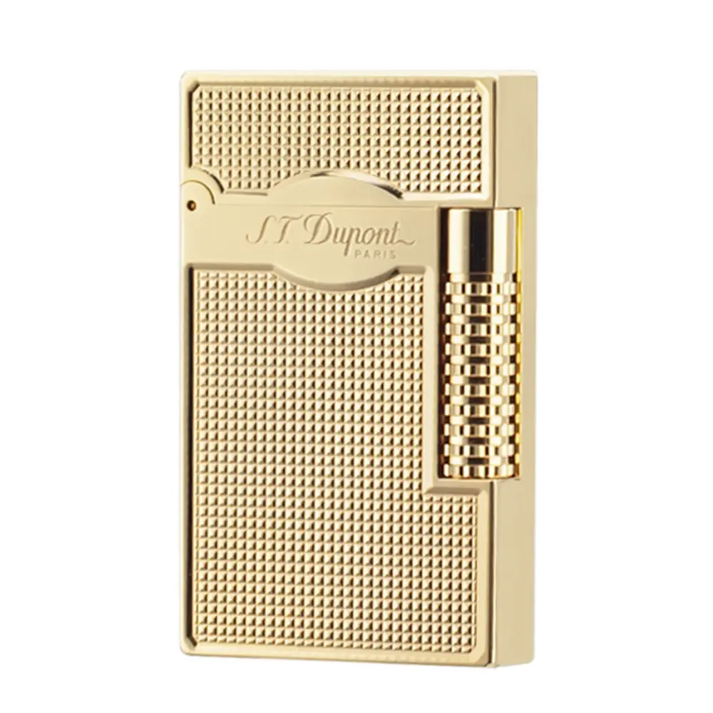 DPT Diamond Guilloche Gold tik tok shop Lighter (NO FUEL) Luxury Lighter gifts boyfriend Box