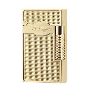 DUPONT Diamond Guilloche Gold tik tok shop Lighter (NO FUEL) Luxury Lighter gifts boyfriend Box