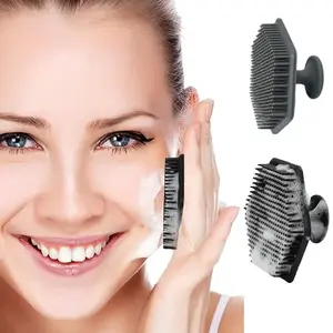 1ilicone Facial Cleaning Brush Scrubber Silicone Miniature Face Deep Clean Shave Massage Face Scrub Brush Face Cleaner For Men Facial Cleansing Brush Facial Cleanser Brush