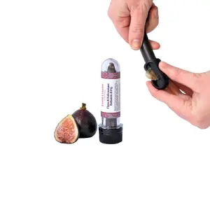 Single Fig & Balsamic Flavored Seasoning, Edible Food Crayon Spice in Box with Sharpener, Natural Flavor Gluten Free Shelf life 12 Months Taffy