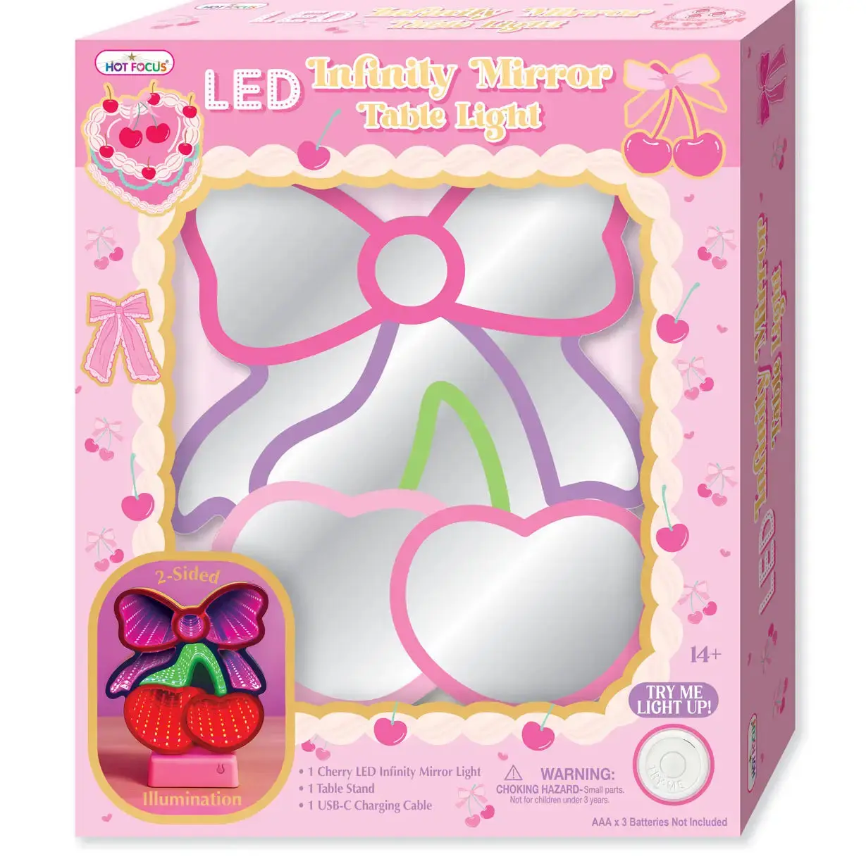 Cherry LED Infinity Light & Mirror