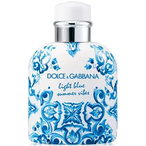 Dolce & Gabbana Light Blue Summer Vibes 125ml Eau De Toilette for Men Woody Aromatic Scented Fragrance with Sicilian Lemon & Amberwood Notes
