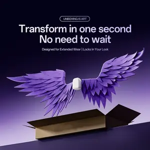 Electric Wings Movable Purple Wings Elevate Your Short Video Vibe for Cosplay TikTok Shoots and Stage Performances