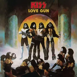 Kiss - Love Gun [Tangerine / Aqua Splatter] NEW Vinyl Record 602507391904
