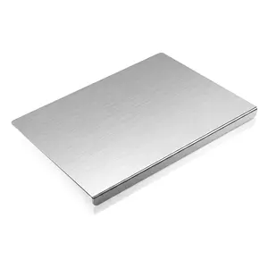 Stainless steel kitchen chopping board, suitable for meat, fruits, vegetables, bread and large-sized baking boards