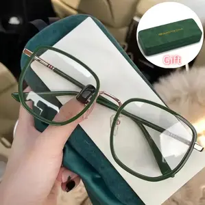 Ultra-Light Blue Light Blocking Glasses Trendy Minimalist Eyewear for Screen Use Anti Eye Strain Computer Glasses for Work Gaming Study Daily Wear Comfortable All-Day Use