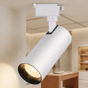 Versatile Zoom Track Light: 360° Rotation & Adjustable Angle for Home, Office & Commercial Spaces - All-in-One Indoor Lighting Solution