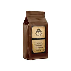 Ethiopia Organic Coffee - Bright Acidity, Creamy Body, Sweet Molasses, Cardamom, Floral - Certified Organic - Beverage