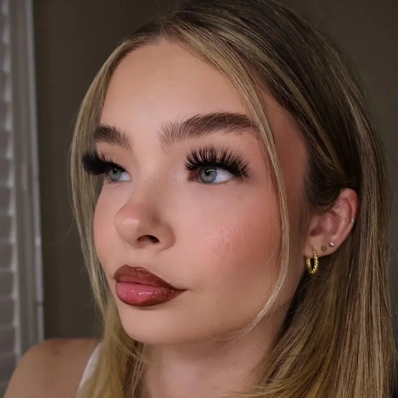 Mia Wispy 22mm Everyday Strip lashes natural glam lashes
