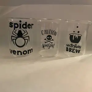 Halloween shot glasses Drinkware Set