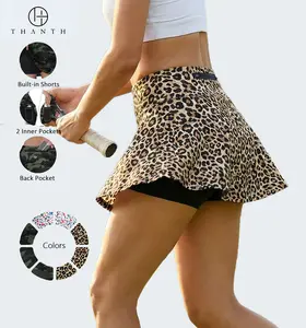 Women's High Waisted Athletic Skort - Tennis Skirt, Workout Skirt, Breathable Skort, Quick Dry Stretchy with Built-in Shorts, 3 Pockets for Golf, Casual Wear, Hiking, Tennis Skirts,summerwins