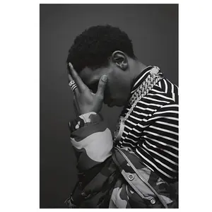 <a boogie="" wit="" da="" hoodie="">Frameless Canvas Poster - Modern Rapper Music Wall Decor, 30.48x 45.72cm , Living Room Bedroom Urban Decor, Hip Hop Fan Gift, Suitable for Room Decoration</a>