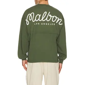 Malbon Golf Horizon Tee in Olivine