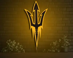 Arizona State Sun Devils Wood LED Sign | Handcrafted, Officially Licensed, Made in USA