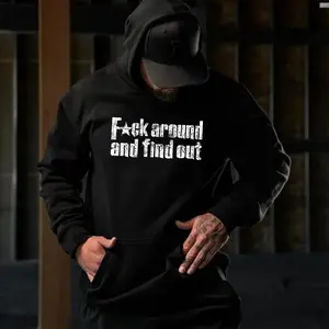 FAFO Statement Hoodie, Sweatshirt, T-shirt – Bold Attitude Graphic Hoodie for Men, Streetwear Quote Pullover, Unisex Casual Hoodie, Print Tee, Andrew Clothings